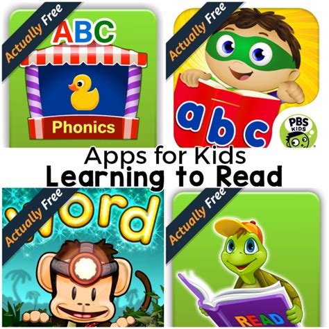 7 Apps for Kids Learning to Read that are Actually Free!