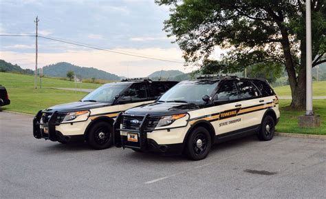 Pair of Tennessee Highway Patrol State Trooper Ford Interceptor ...