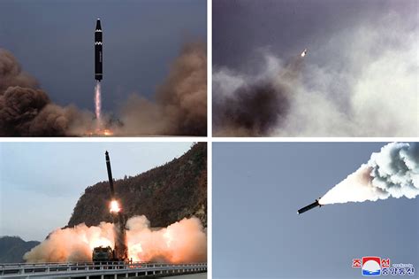 N. Korea fires missile hours after warning of 'fiercer' military ...