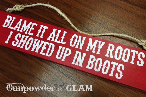 Roots & Boots Western Sign Western Signs, Country Signs, Western Decor, Western Crafts, Country ...