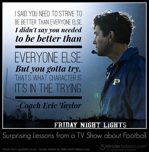 Friday Night Lights Coach Taylor Quotes. QuotesGram