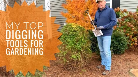 My top digging tools for gardening - YouTube