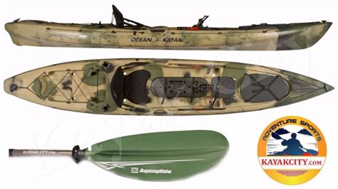 Ocean Kayak Trident 13 Angler Fishing Kayak - Camo, 2014 for sale from United States