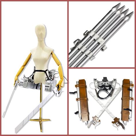 Attack Titan Cosplay 3d Maneuver Gear | Attack Titan Cosplay Weapon - Anime 3d - Aliexpress