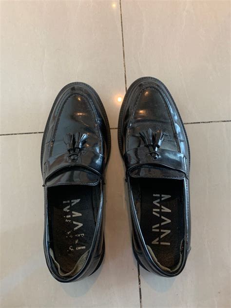 Black Formal Dress Shoes, Men's Fashion, Footwear, Dress Shoes on Carousell