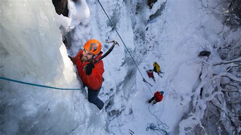 How to make-and climb-a frozen waterfall