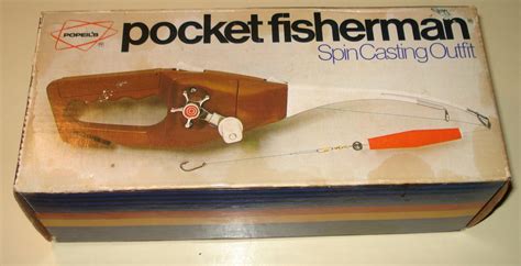 Popeil's Pocket Fisherman spin casting outfit fishing rod & reel - 1972 ...