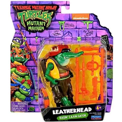 Teenage Mutant Ninja Turtles Classic Cohorts Leatherhead 4 Action Figure Damaged Package ...