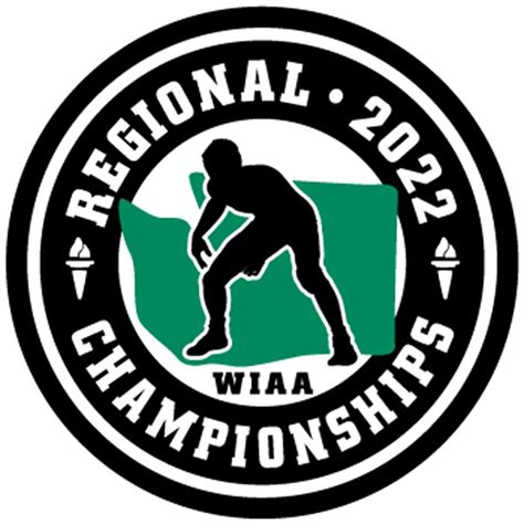 WIAA 2022 Regional Wrestling Competitors Patch - Rush Team Apparel