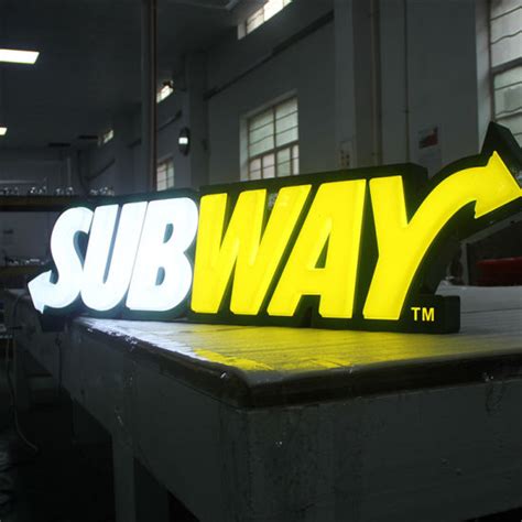 China Subway Sign-One Side LED Lighting Light Box Signs - China Advertising Light Box and Shop ...