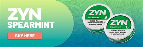 Buy ZYN Spearmint Online - All ZYN Spearmint Pouches