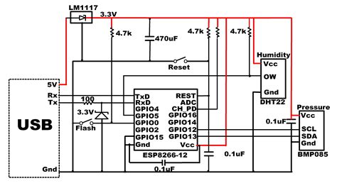 Internet of Home Things » Mobile Weather Sensors Using ESP8266