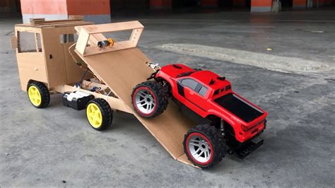 How to Make a Tow Truck from Cardboard - YouTube