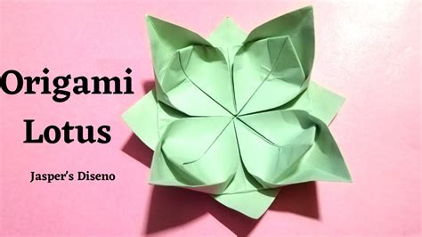 New Origami Lotus Flower | Origami Lotus | Easy to Make DIY Craft ...