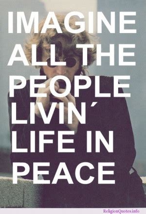 John Lennon Peace Quotes. QuotesGram