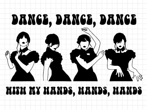 Wednesday Dance SVG Dancing Queen Png Dance With My Hands - Etsy in 2023 | Halloween bags ...