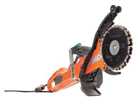 HUSQVARNA, 9 in Blade Dia., Wet, Concrete Saw - 462R82|K4000 CUT-N-BREAK - Grainger