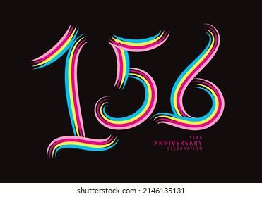 156 Number Design Vector Graphic T Stock Vector (Royalty Free) 2146135131 | Shutterstock