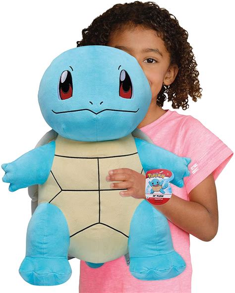 Buy Pokemon Squirtle Giant Plush, 24-Inch - Adorable, Ultra-Soft, Life ...