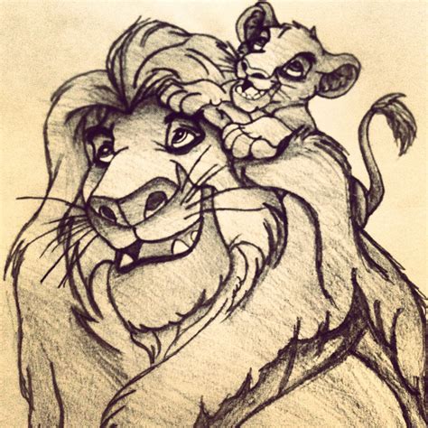 Lion king sketch | Sketches, Disney pencil drawings, Disney drawings