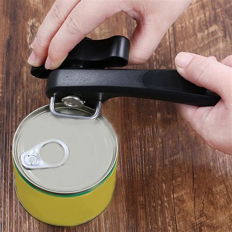 Professional Safety Can Opener Black Tin Kitchen Good Helper Bottle ...