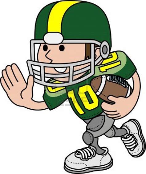 Cartoon Football Player Clipart - Clipart Suggest