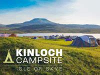 Campsites on the Isle of Skye in the Highland of Scotland