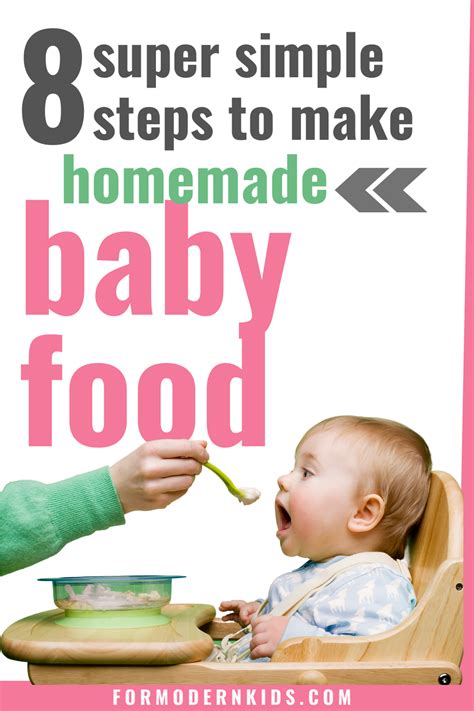 Stage 1, 2 and 3 Homemade Baby Food Recipes and Step-By-Step Guide | Baby food recipes, Homemade ...