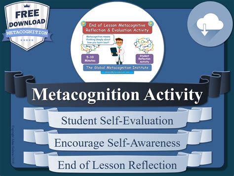 Metacognition Activity | Teaching Resources