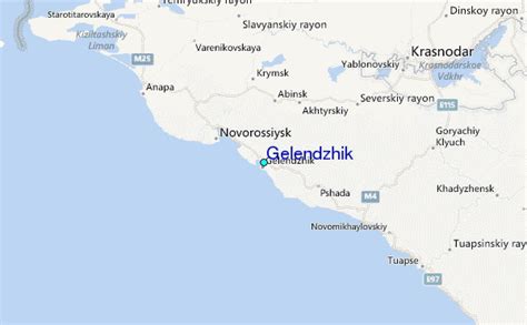 Gelendzhik Tide Station Location Guide