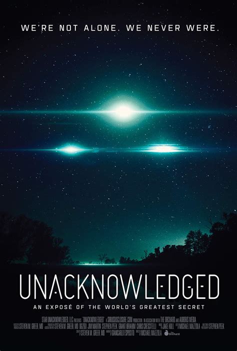 Unacknowledged (2017) Poster #1 - Trailer Addict