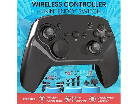 TALK WORKS Bluetooth Game Controller for Nintendo Switch