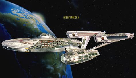 USS ENTERPRISE 1701-A | Star trek enterprise, Star trek ships, Star trek starships