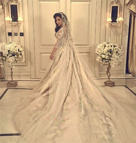 Lojain Omran Stuns In A Wedding Dress By Rami Ali - Arabia Weddings