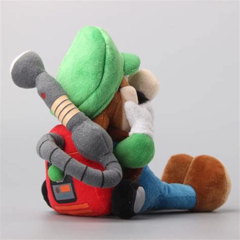 Scared Luigi with Strobulb Official Luigi’s Mansion Plush | Video Game ...