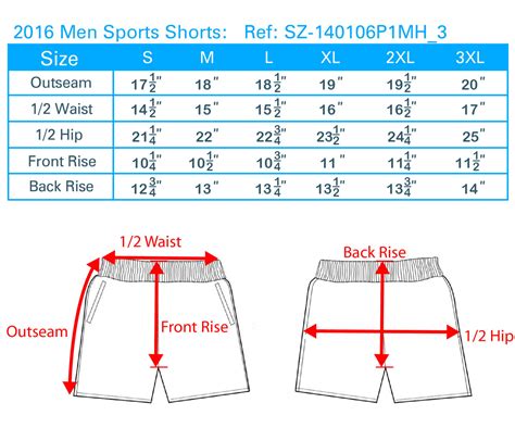 how to size shorts