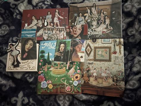 came home from vegas today to red velvet albums galore : kpopcollections