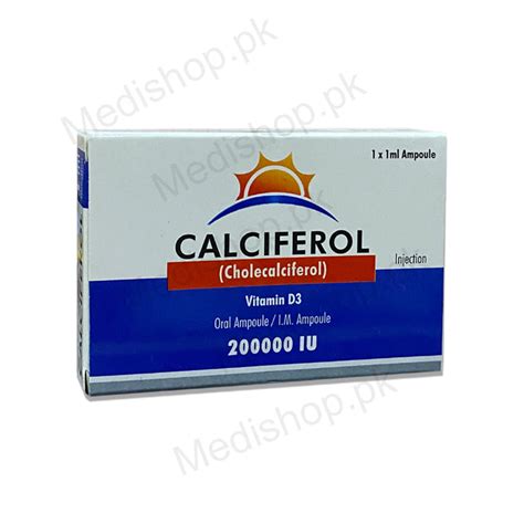 Calciferol Injection 200000IU – Medishop.pk