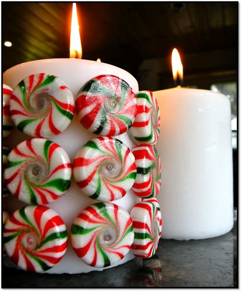 Killer Crafts: DIY Holiday Peppermint Candy Candle