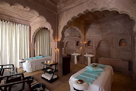 WELCOME TO RAAS JODHPUR | Hotel interiors, Luxury accommodation, Spa treatment room