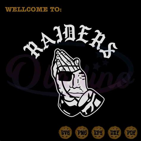 Raiders Logo SVG Custom Las Vegas Raiders NFL Cutting Files