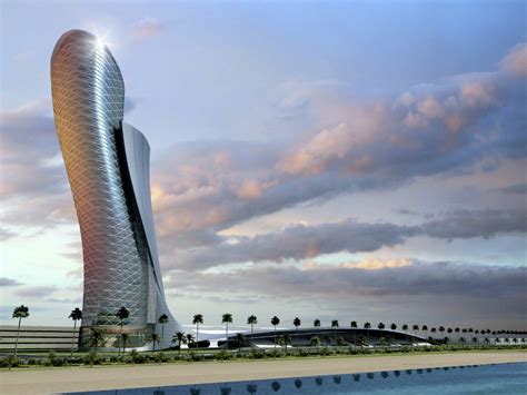 In Progress: Capital Gate by RMJM, Most leaning building in the world ...