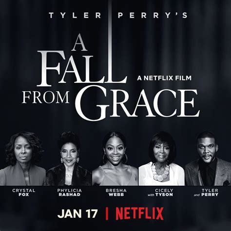 1st Trailer For Netflix Original Movie 'Tyler Perry's A Fall From Grace'