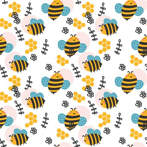 Bee Hive Pattern Free Vector Art - (150 Free Downloads)