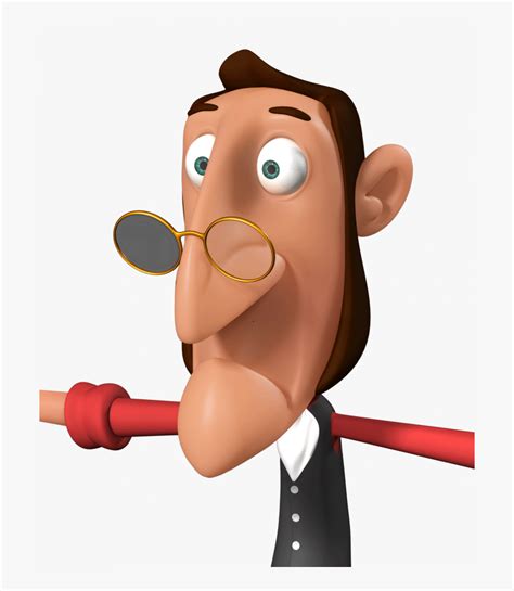 Old Cartoon Character With A Big Nose, HD Png Download , Transparent ...