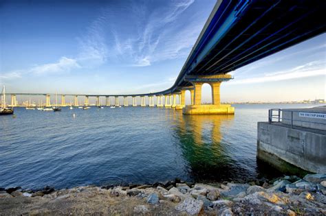 bridge at sunset - Coronado Times