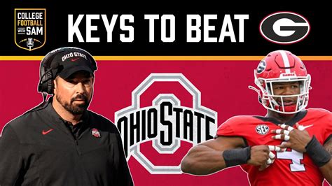 What Ohio State Football Needs To Do To Beat Georgia | Ohio State Football 2022 - Win Big Sports