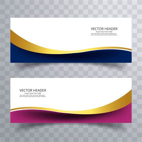 Abstract web banner design background or header Templates with w 245073 Vector Art at Vecteezy