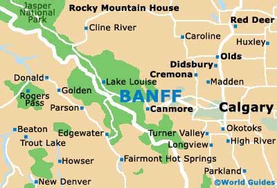 Banff Attractions Nearby: Banff, Alberta - AB, Canada