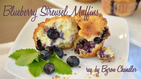 Blueberry Streusel Muffins | req. by Byron Chandler - YouTube